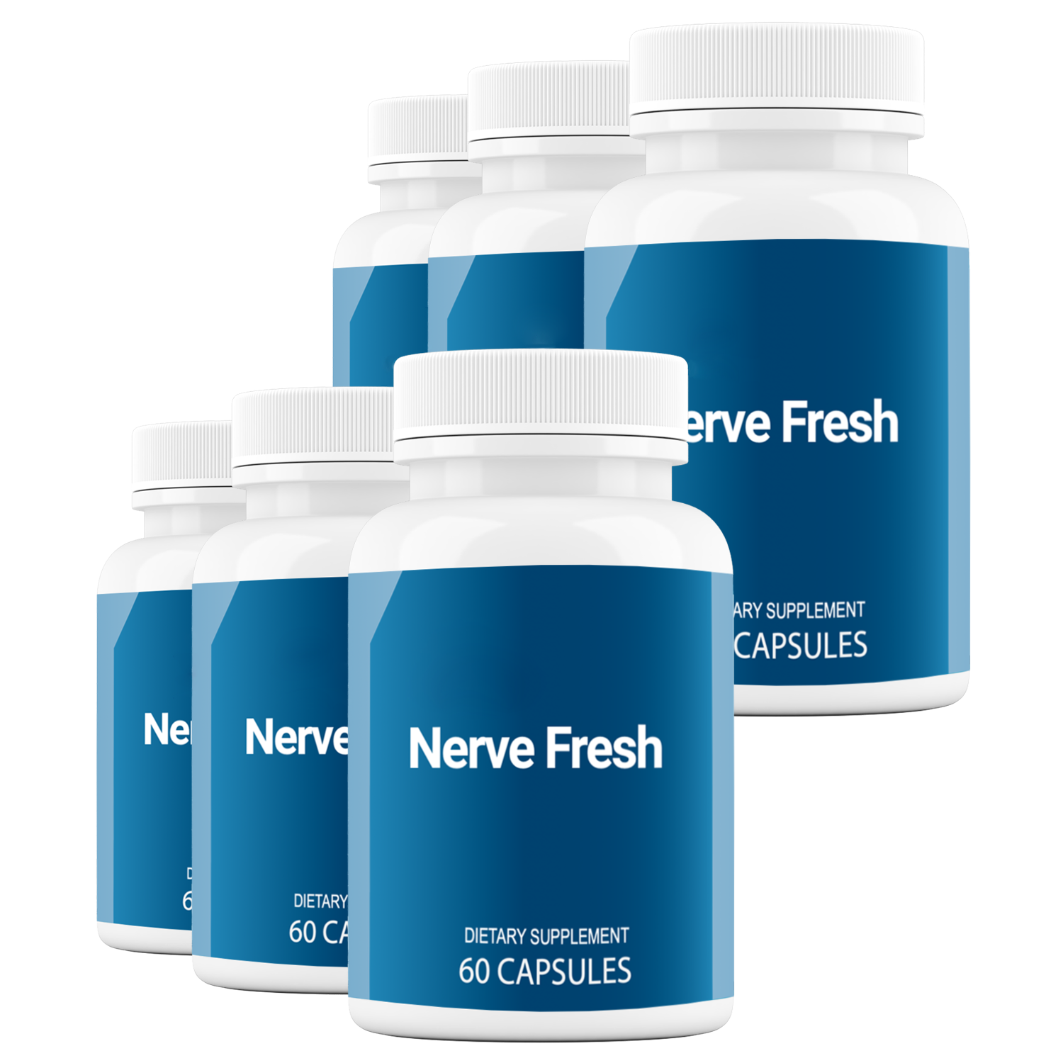 Six bottles of Nerve Fresh